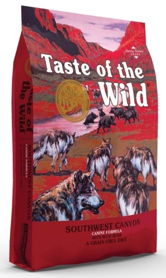 Zdjęcie Taste of the Wild Southwest Canyon Canine Formula  sucha karma dla psów 12.2kg