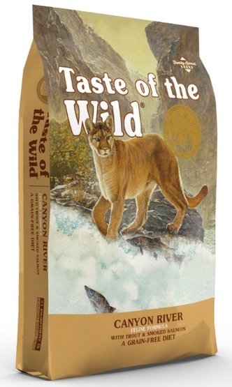 Zdjęcie Taste of the Wild Canyon River Feline Formula  sucha karma dla kotów 6.6kg