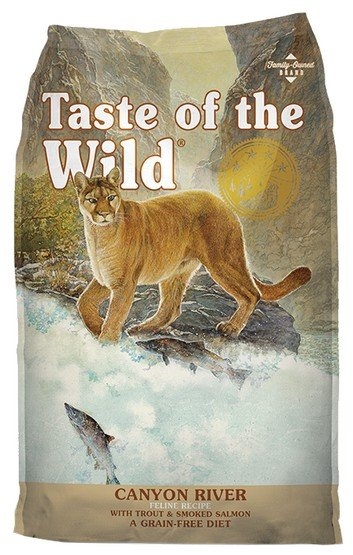 Zdjęcie Taste of the Wild Canyon River Feline Formula  sucha karma dla kotów 6.6kg