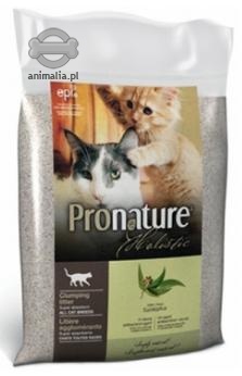 Zdjęcie Pro Nature Holistic Cat Litter żwirek dla kota z olejkiem z eukaliptusa 6kg