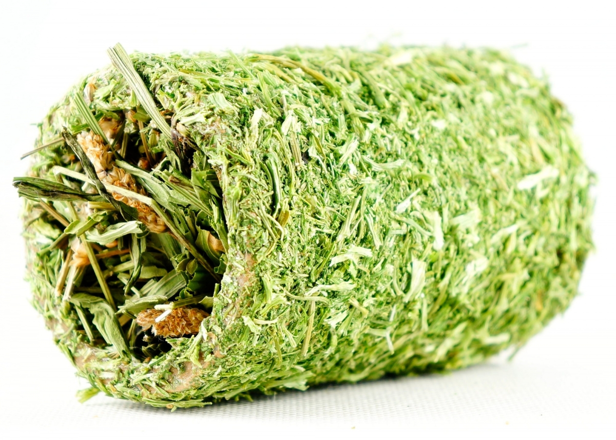 Zdjęcie Ham Stake Tunel ziołowy z nasionami i babką lancetowatą  dla gryzoni  10 x 5 cm 