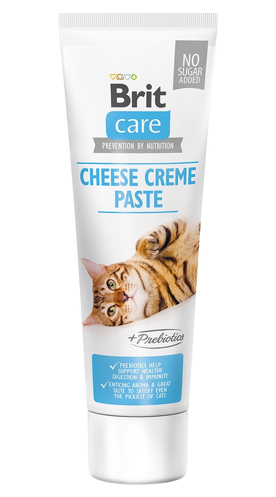 Zdjęcie Brit Care Cheese Creme Paste  pasta dla kota krem serowy 100g