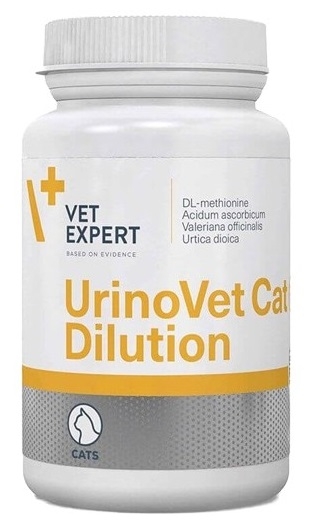 Zdjęcie VetExpert UrinoVet Cat Dilution Twist Off  dla kotów 45 kapsułek