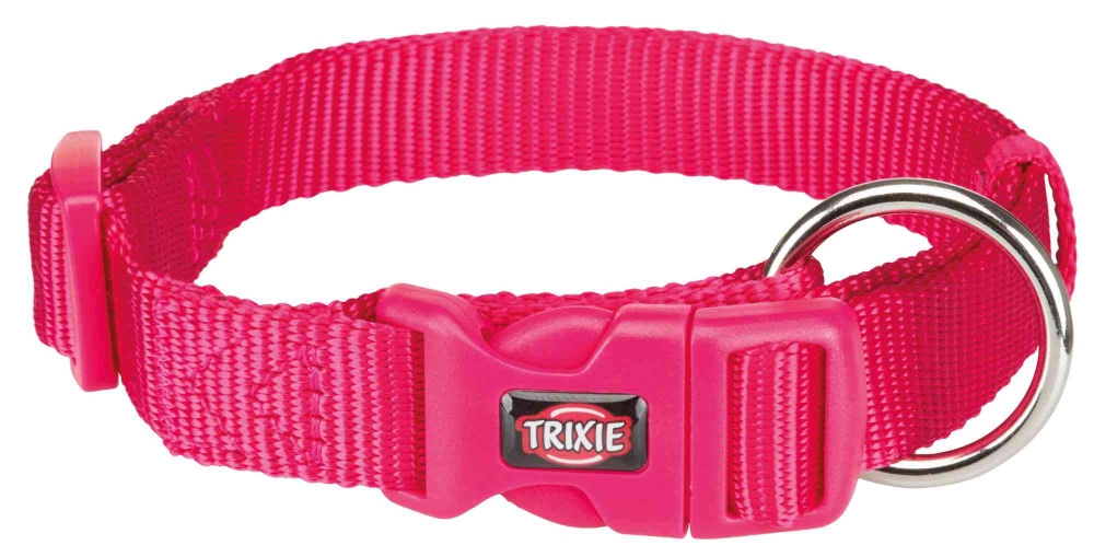 Zdjęcie Trixie Obroża Premium dla psa M-L  fuksja 35-55 cm/20 mm