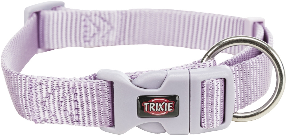 Zdjęcie Trixie Obroża Premium dla psa M-L  jasny liliowy 35-55 cm/20 mm