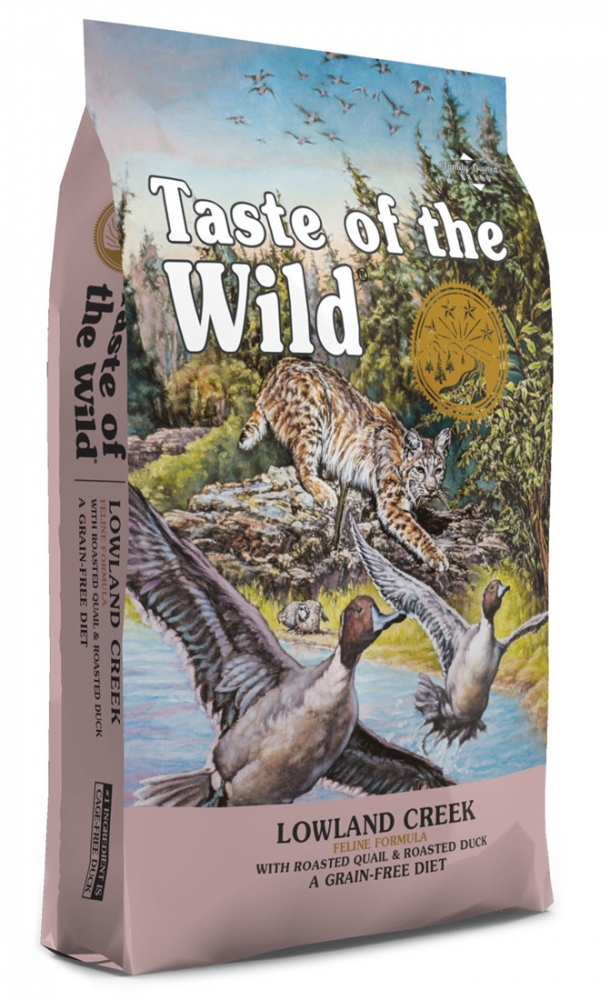 Zdjęcie Taste of the Wild Lowland Creek Feline Formula  sucha karma dla kotów 2kg