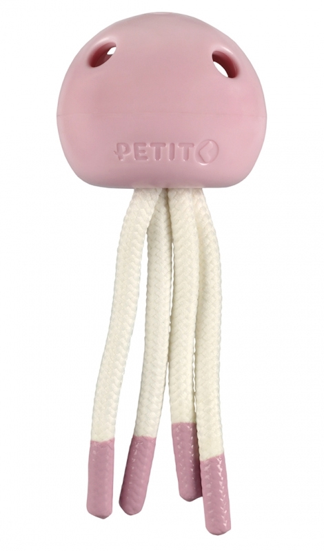 Zdjęcie Ebi Petit Milo zabawka ośmiornica do gryzienia  różowa 18 x 7 x 7 cm