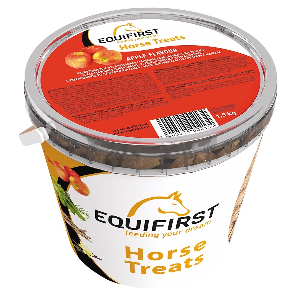 Zdjęcie Equifirst Horse Treats przysmaki dla koni  Apple Flavour jabłkowe 1,5kg