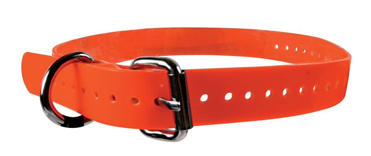 Zdjęcie Zolux Obroża dla psa regulowana PVC Fluo  pomarańczowa 43-50 cm