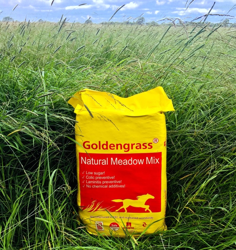 Zdjęcie Eggersmann Goldengrass Natural Meadow Mix  sianokiszonka 20kg