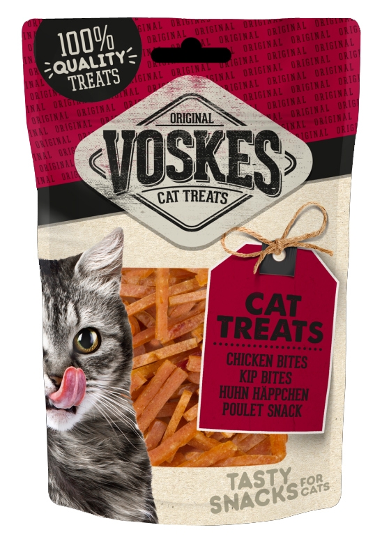 Zdjęcie Voskes Cat Treats przysmaki dla kota  Chicken Bites 60g