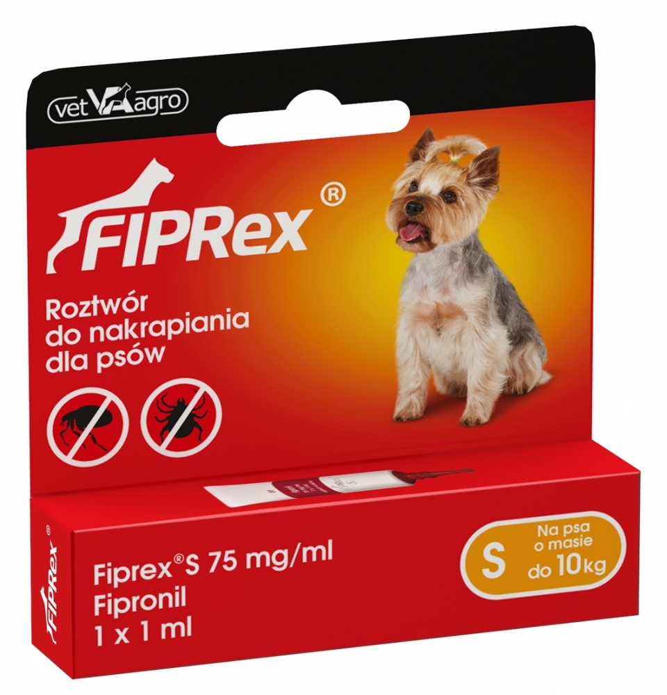 Zdjęcie Fiprex Spot On  dla psów S, do 10 kg 1 x 1ml