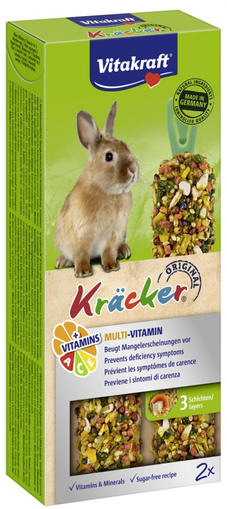 Zdjęcie Vitakraft Kracker Kolby dla królika  Multi-Vitamin 2 szt.