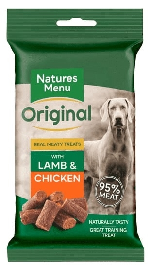 Zdjęcie Natures Menu Dog Treats Lamb & Chicken  przysmaki z jagnięciną 60g