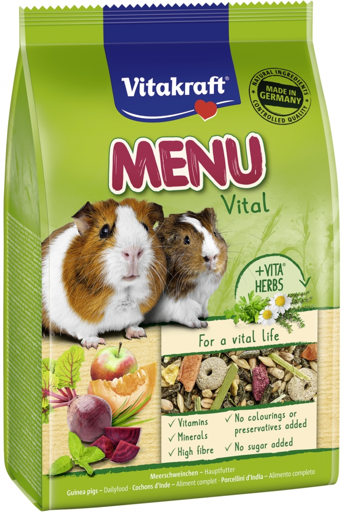 Zdjęcie Vitakraft Menu Vital pokarm dla świnki morskiej   1kg