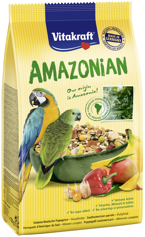 Zdjęcie Vitakraft Amazonian pokarm dla średnich i dużych papug   0.75kg
