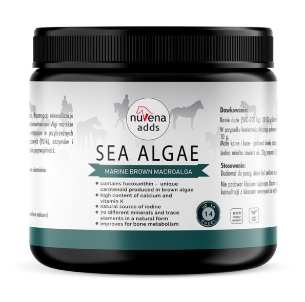 Zdjęcie Nuvena Sea Algae Algi dla koni   350g