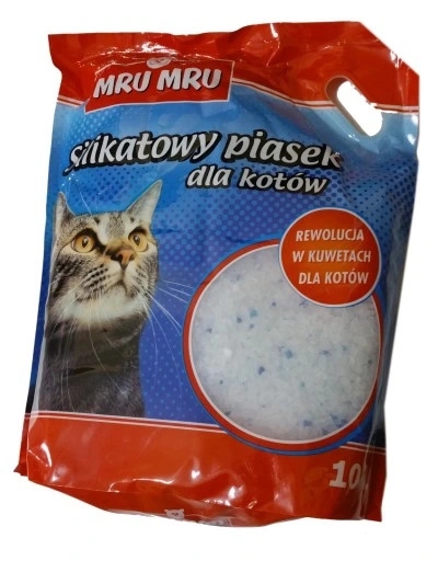 Zdjęcie Mru Mru Żwirek silikonowy  dla kotów 10l