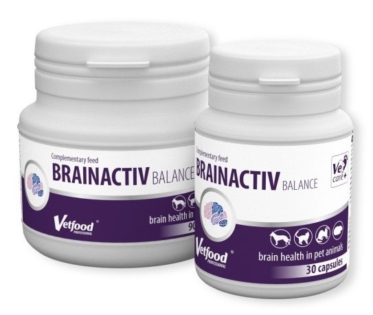 Zdjęcie Vetfood Brainactiv Balance  preparat dla starszych psów i kotów 30 kaps.