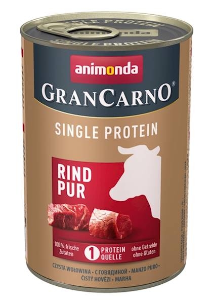 Zdjęcie Animonda Grancarno Single Protein  wołowina 400g