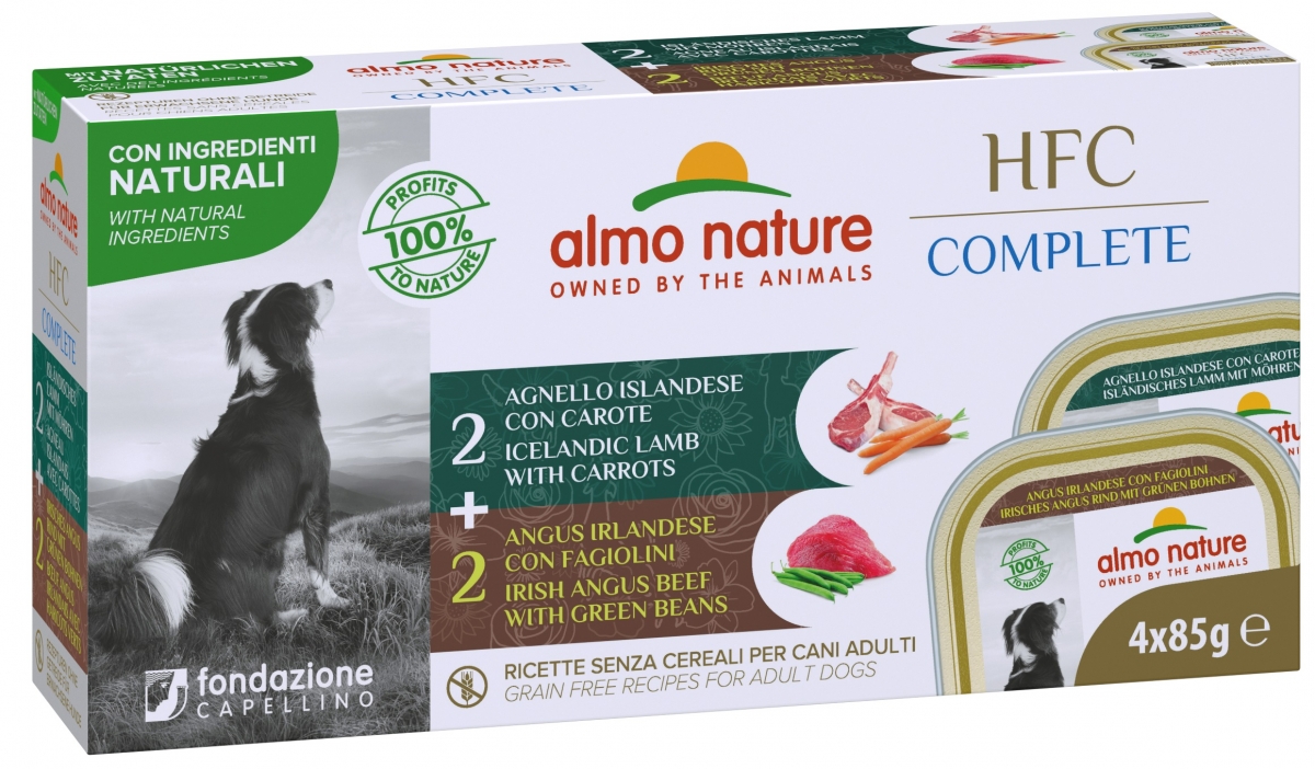 Zdjęcie Almo Nature HFC Complete Multipack tacek  czerwone mięso 4 x 85g