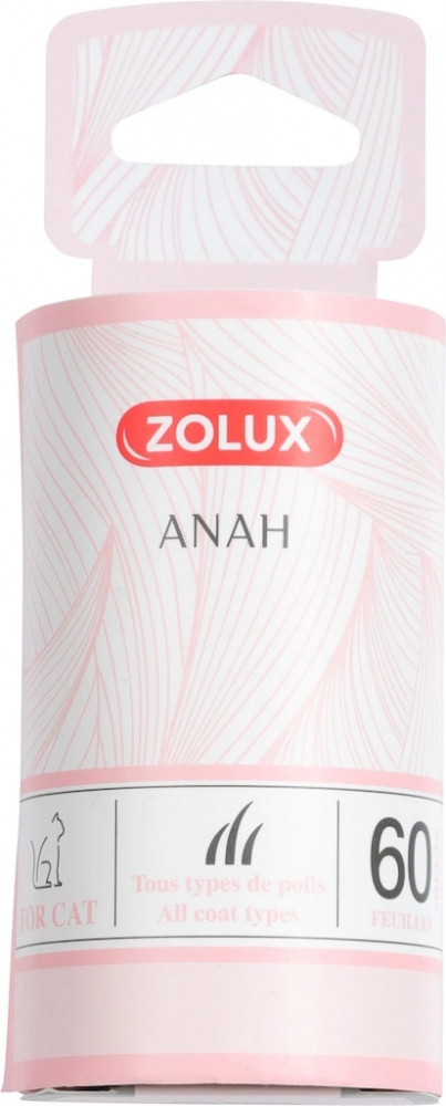 Zdjęcie Zolux Wkład do rolki Anah do zbierania sierści  różowy 