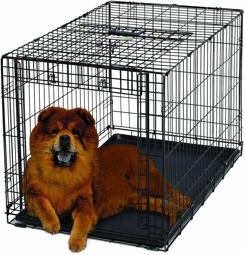 Zdjęcie Midwest Klatka dla psa Oviation  składana z wysuwanymi drzwiczkami 126 x 77 x 82 cm