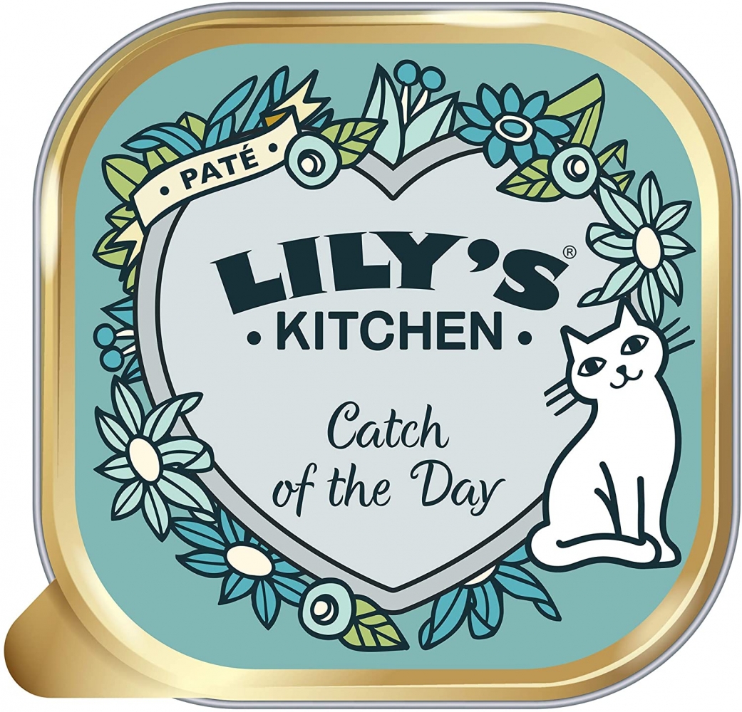 Zdjęcie Lily's Kitchen Catch of the Day / Smooth Pate tacka dla kota łosoś, kurczak, wieprzowina 85g