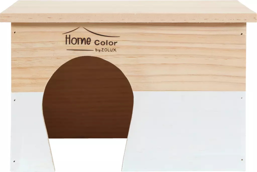 Zdjęcie Zolux Domek drewniany Home Color  rozm. L 28 x 23 x 17 cm 