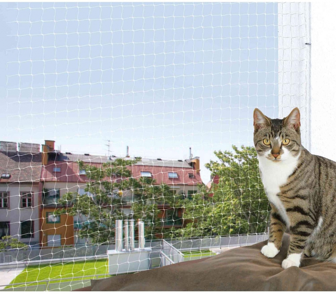 Zdjęcie Trixie Siatka ochronna do okien / balkonów  8 x 3 m, transparentna 