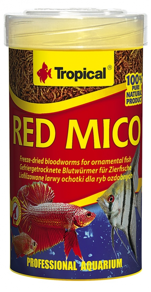 Zdjęcie Tropical Red Mico  ochotka suszona dla ryb 100ml