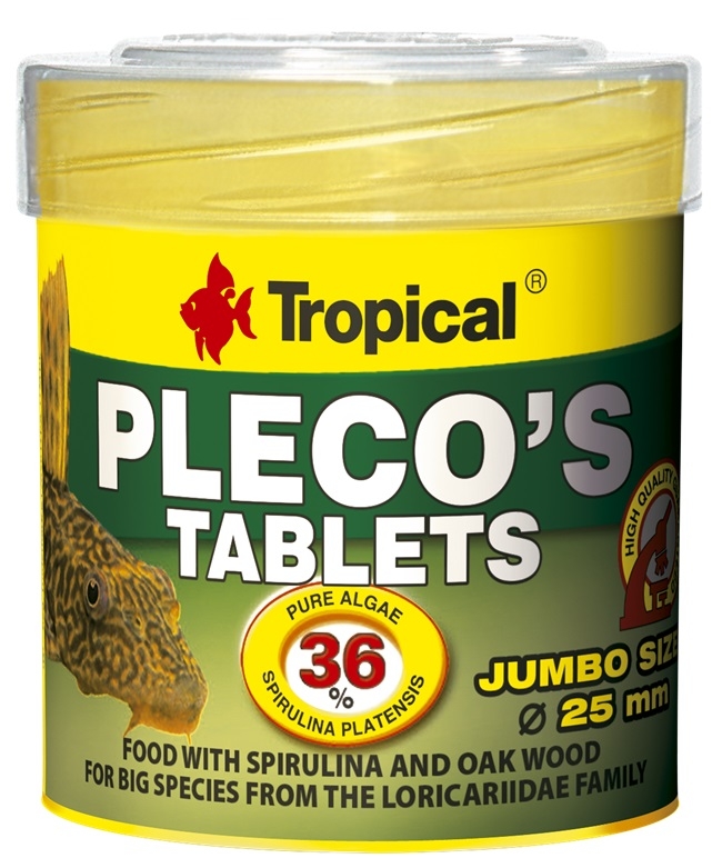 Zdjęcie Tropical Pleco's Tablets  tabletki 50ml (30g)