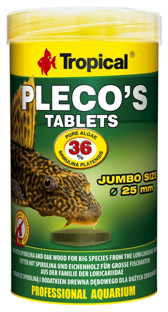 Zdjęcie Tropical Pleco's Tablets  tabletki 250ml (135g)