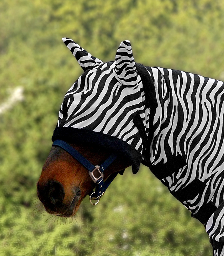 Zdjęcie Waldhausen Moskitiera przeciw owadom Zebra  biało-czarna 