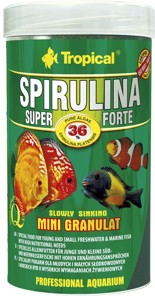 Zdjęcie Tropical Super Spirulina Forte Mini  granulat 250ml
