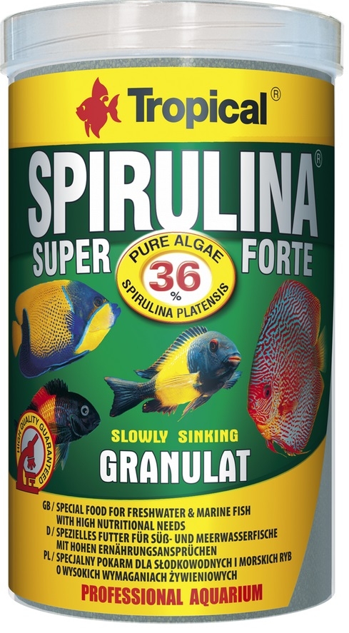 Zdjęcie Tropical Super Spirulina Forte  granulat 1000ml