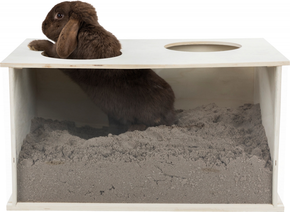 Zdjęcie Trixie Piaskownica basen kąpielowy  dla królików i szynszyli 58 × 30 × 38 cm