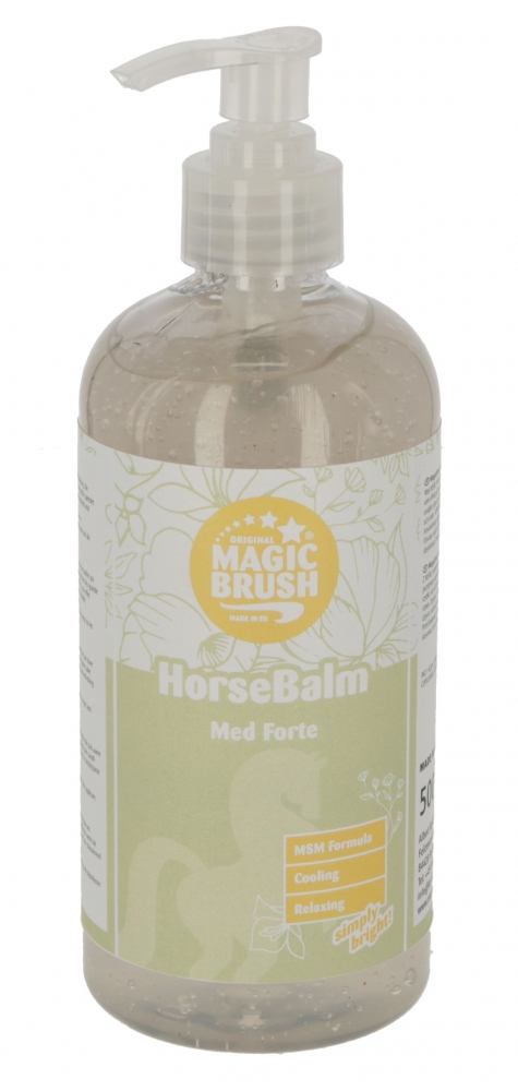 Zdjęcie MagicBrush Med Forte Balm balsam z MSM  dla koni na mięśnie, stawy i ścięgna 500ml