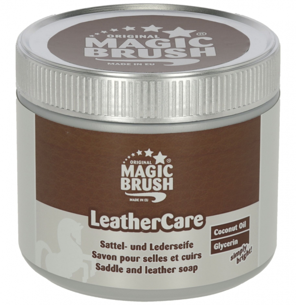 Zdjęcie MagicBrush LeatherCare mydło do siodeł i skór  glicerynowe z olejkiem kokosowym 500 ml