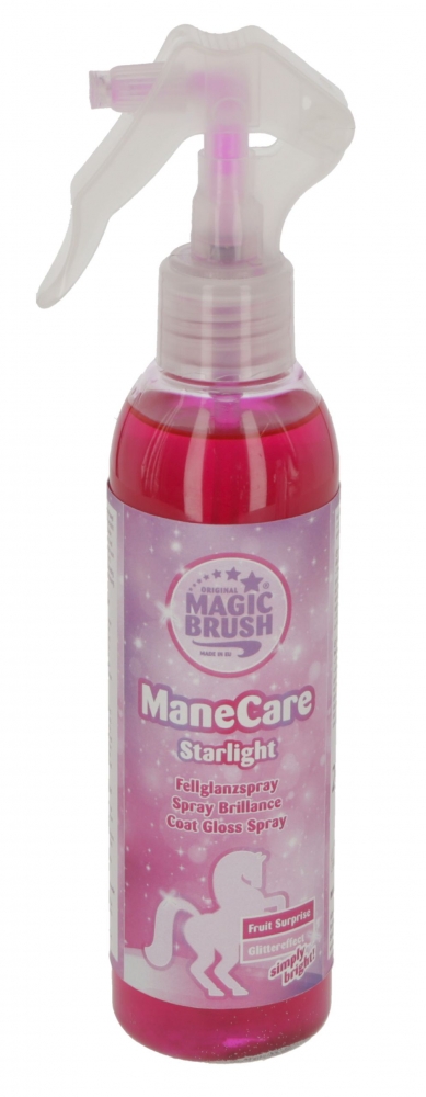 Zdjęcie MagicBrush ManeCare Starlight spray z brokatem do nabłyszczania i rozczesywania Fruit Surprise 200ml