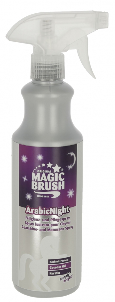 Zdjęcie MagicBrush ManeCare Starlight spray z brokatem do nabłyszczania i rozczesywania Arabic Nights 200ml