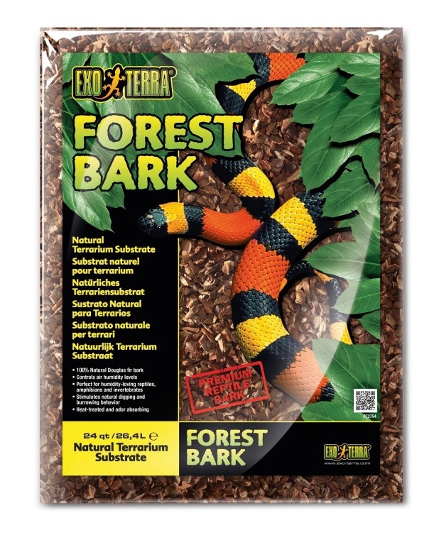Zdjęcie Exo-Terra Forest Bark podłoże do terrarium  kora jodłowa 26,4l