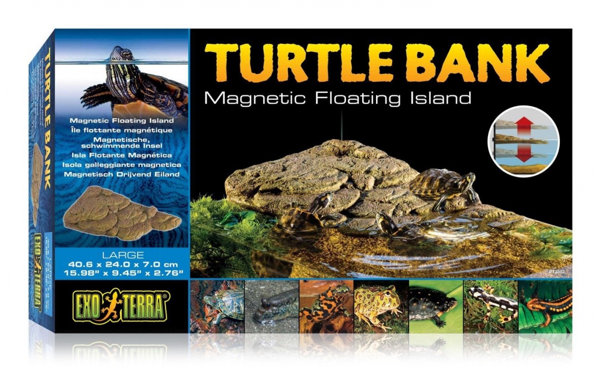 Zdjęcie Exo-Terra Turtle Bank pływająca wyspa dla żółwia  rozm. L (40,6 x 24 x 7 cm) 