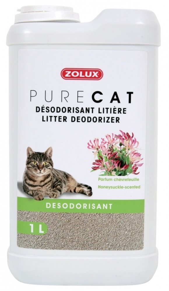 Zdjęcie Zolux Pure Cat neutralizator do kuwety  o zapachu wiciokrzewu 400ml