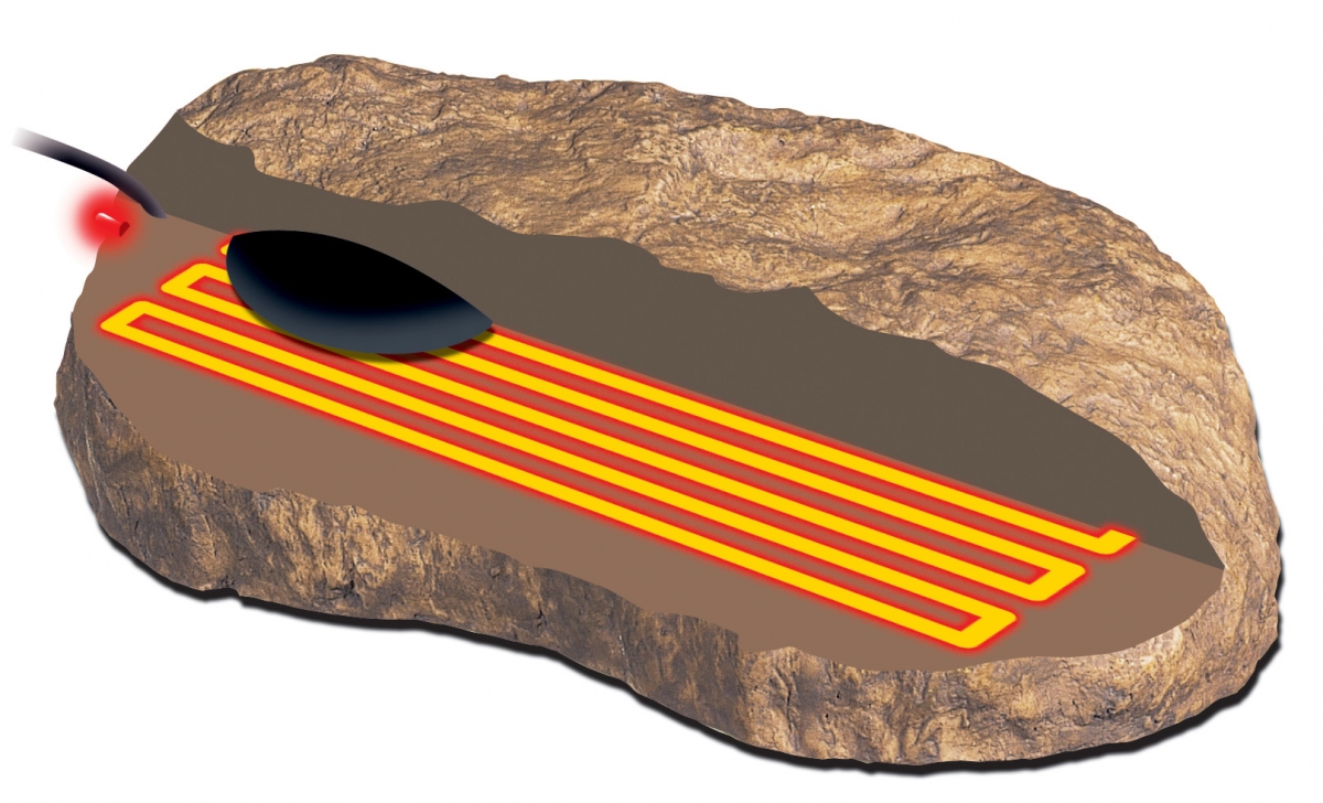Zdjęcie Exo-Terra Heat Wave Rock kamień grzewczy  Medium (15,5 x 15,5 cm) 
