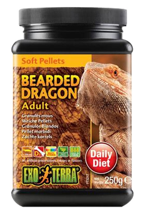Zdjęcie Exo-Terra Bearded Dragon Adult  pokarm dla dorosłych agam brodatych 265g
