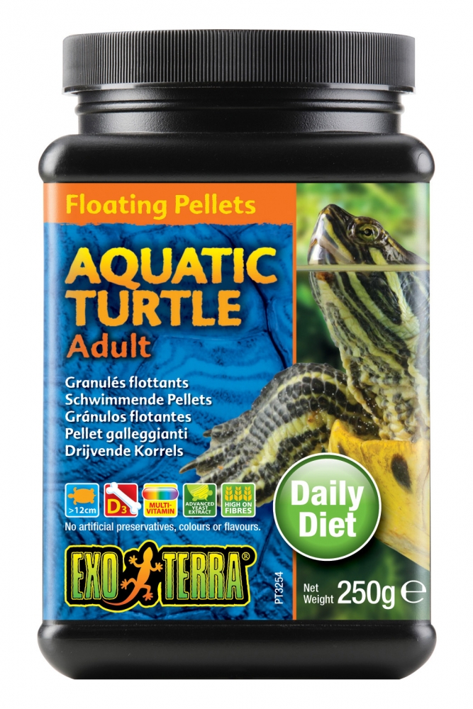 Zdjęcie Exo-Terra Aquatic Turtle Adult  pokarm dla żółwi wodno-lądowych 250g