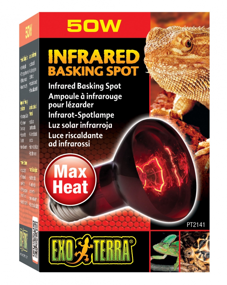 Zdjęcie Exo-Terra Infrared Basking Spot żarówka grzewcza podczerwona 50W 