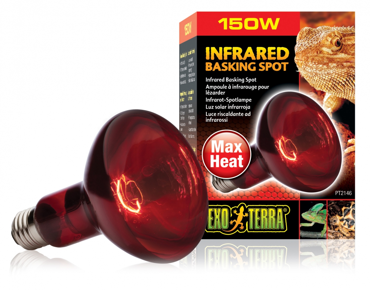 Zdjęcie Exo-Terra Infrared Basking Spot żarówka grzewcza podczerwona 150W 