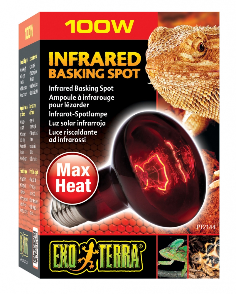 Zdjęcie Exo-Terra Infrared Basking Spot żarówka grzewcza podczerwona 100W 